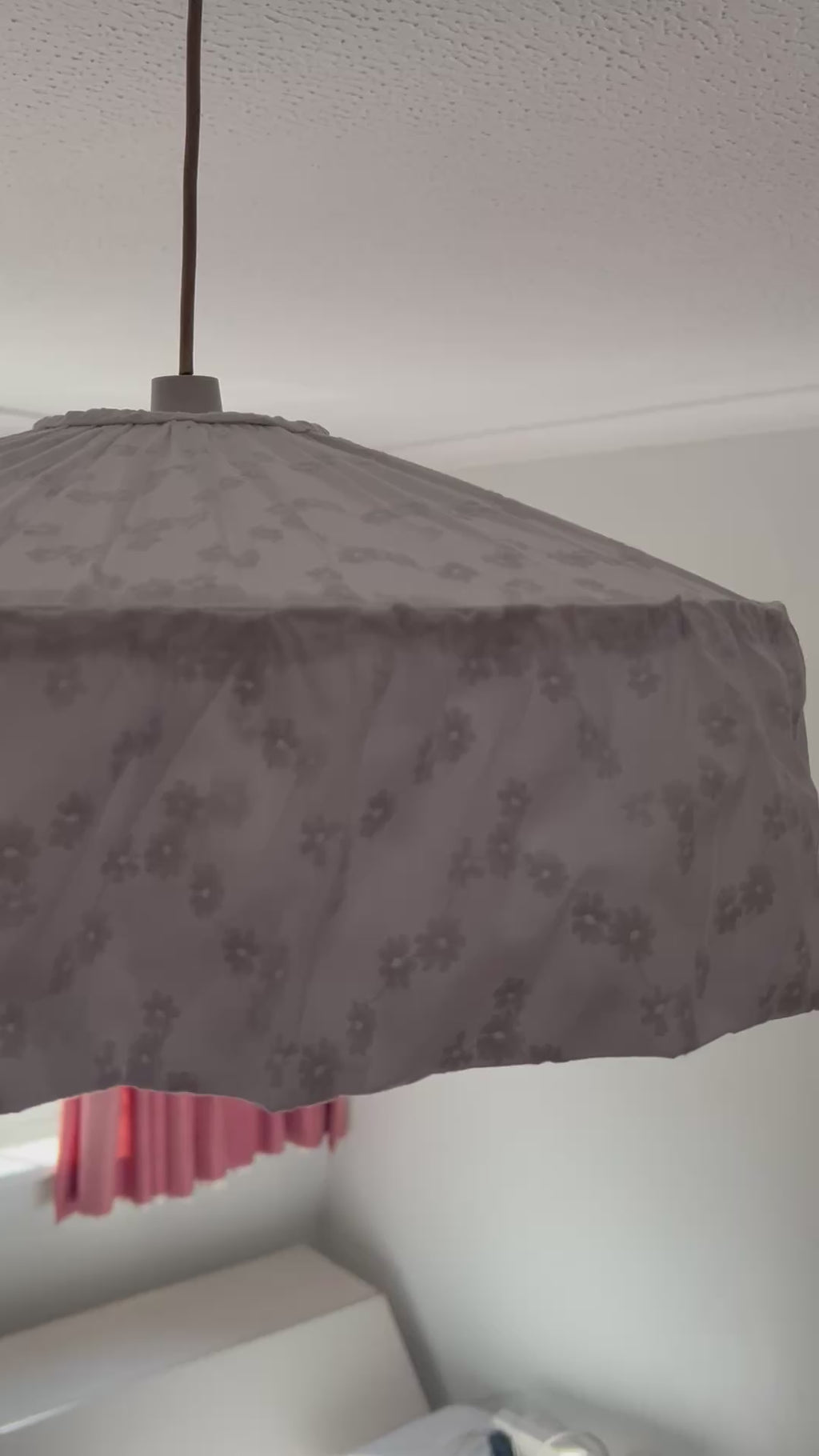 Short video of lampshade